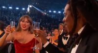 Could this be Jay Z's Hollywood comeback moment? Taylor Swift makes major show of support for the under-fire star as he attends the Grammys with big-winning wife Beyoncé and glam daughter Blue Ivy