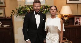 David and Victoria Beckham lead celebrities attending dazzling royal dinner hosted by King Charles and Queen Camilla to promote Anglo-Italian relations