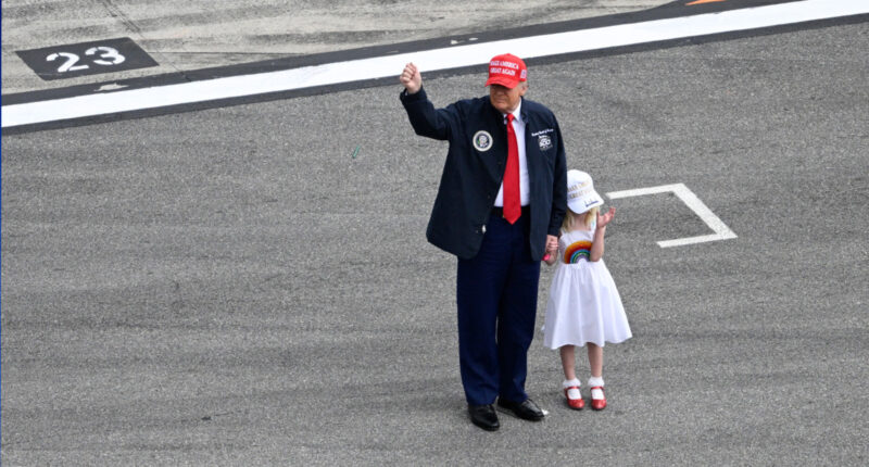 Daytona 500 delay: Florida race stopped by rain after 11 laps with President Donald Trump on hand for NASCAR's biggest race