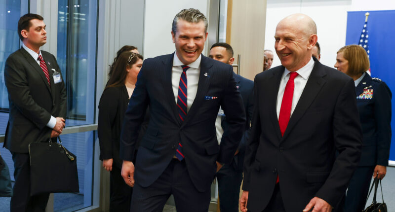 Defense Secretary Pete Hegseth makes first visit to NATO with allies impatient to hear about US plans for Ukraine