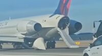 Delta passengers forced to evacuate on slides after 'smoke fills cabin' at Atlanta airport