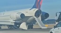 Delta passengers forced to evacuate on slides after 'smoke fills cabin' at Atlanta airport