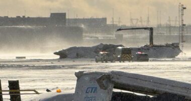 Delta plane flew from Cleveland to Minneapolis before later crash-landing in Toronto