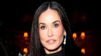 Demi Moore ditches her sparkly gown for a leggy black mini dress as she joins Anna Kendrick, Camila Cabello and Rosie Huntington-Whiteley at Netflix's BAFTAs after party