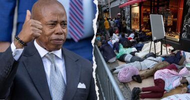 Democrat mayor praises his handling of migrant crisis as controversial new shelter opens