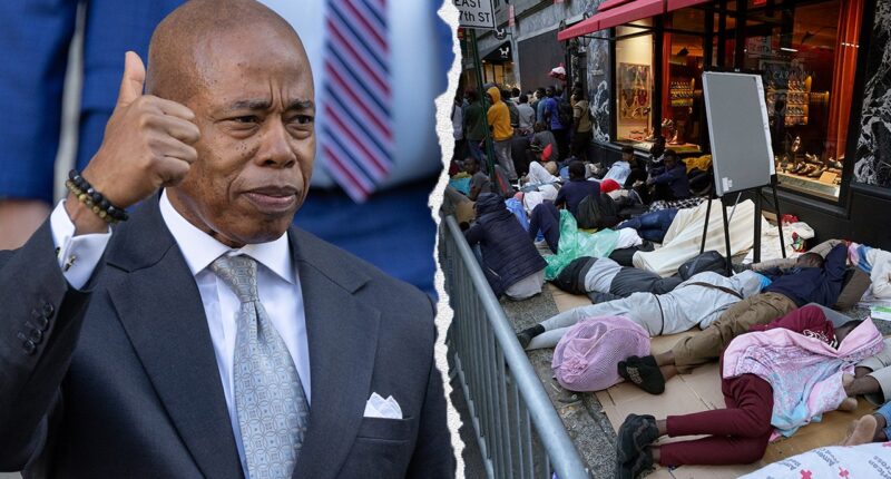 Democrat mayor praises his handling of migrant crisis as controversial new shelter opens