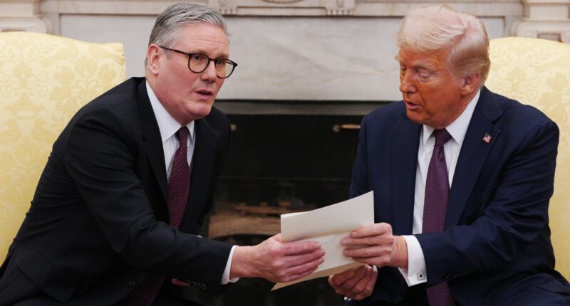 Donald Trump accepts signed invitation from King Charles & hails Sir Keir Starmer & monarch as ‘special and beautiful’