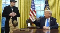 Donald Trump mesmerized by Elon Musk's son X as four-year-old steals the show at Oval Office press conference