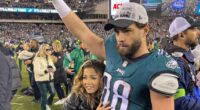 Eagles TE Dallas Goedert and Girlfriend Aria's Relationship Timeline