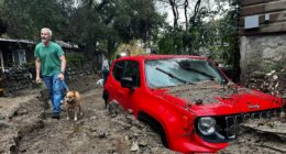 Eastern U.S. braces for flooding while fire-damaged California city now faces mudslides