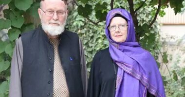 Elderly British couple in their 70s arrested by the Taliban for 'teaching good parenting skills to mothers'