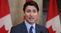 Embarrassing moment hot mic catches Justin Trudeau revealing fears over Trump’s plan to ‘annex Canada’