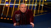 Emotional Warwick Davis fights back tears as he pays tribute to his late wife Samantha and admits he has found love again while accepting the Fellowship Award at the BAFTAs