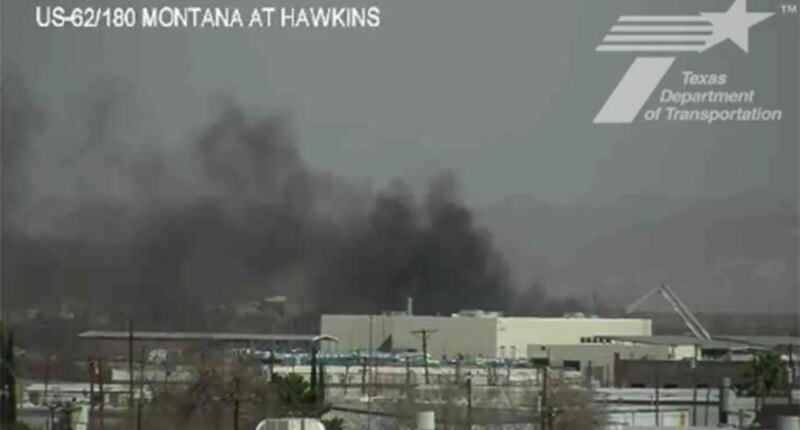 Firefighters battle inferno after reported explosion near Texas airport, at least 5 injured