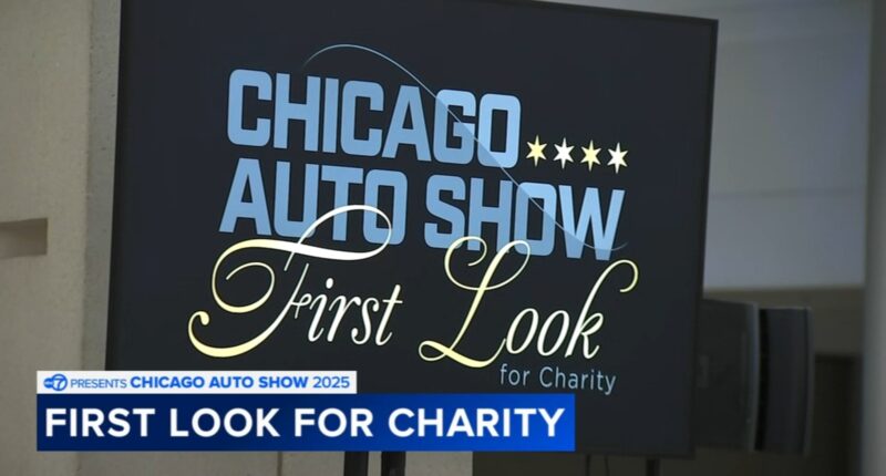 First Look for Charity kicks off 2025 Chicago Auto Show