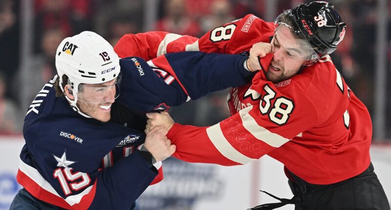 Furious Canadian hockey fans boo US national anthem again amid Donald Trump tariff threat