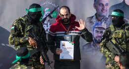 Hamas release two more Israeli hostages including father of boys, four and nine months old, who were youngest hostages and who terror group said were killed along with their mother in Israeli airstike