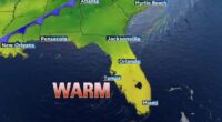 Heating up near 80 in Central Florida ahead of another cold front. Here’s the timing