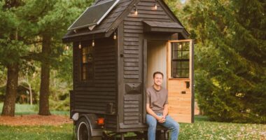 I built ‘world’s smallest house’ – it’s size of a cupboard with all the mod cons of modern home… but there’s a catch