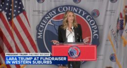 Illinois politics: President Donald Trump's daughter-in-law Lara Trump speaks at McHenry County GOPAC fundraising event