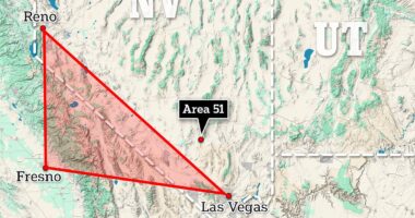 Inside the mysterious 'Nevada Triangle' where planes disappear never to be seen again