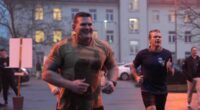 Internet goes wild for hulking Special Forces agent spotted with Pete Hegseth on early morning run