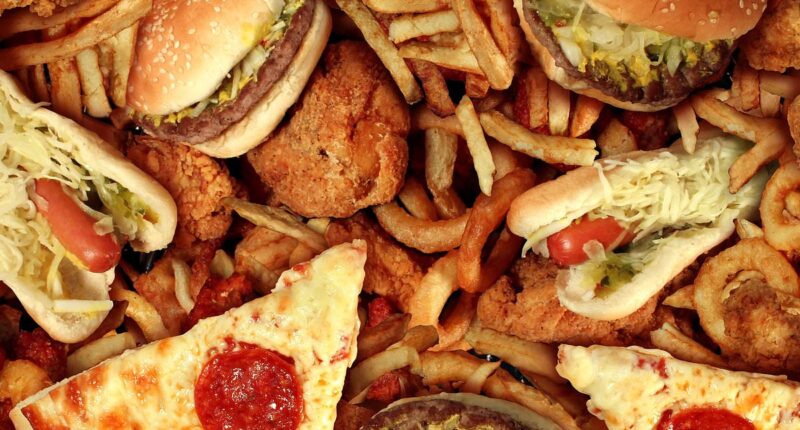 Is YOUR area a fast food hotspot? Intriguing map reveals areas where you're most likely to get fat from eating out