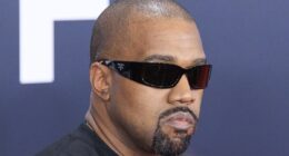 Kanye West's Yeezy website goes DOWN after fierce backlash to star promoting 'vile' swastika T-shirts during the Super Bowl