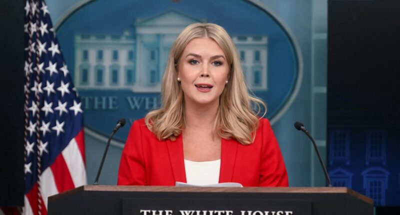 Karoline Leavitt announces MAJOR White House media shake-up