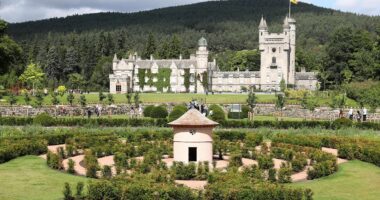 King Charles to show off his Balmoral garden to the public - complete with Thistle maze and incredible displays