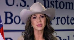 Kristi Noem is mocked over latest 'border costume' as DHS Secretary doubles down on Mexico and Canada tariffs