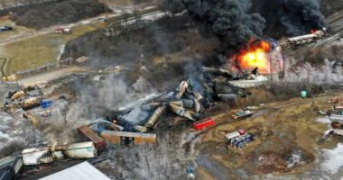 Lawsuit alleges first deaths from disastrous 2023 train derailment in Ohio