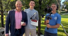 Location Location Location¿s Phil Spencer leaves fans open-mouthed with pic of rarely-seen ¿doppelganger¿ son who towers over him on set of new property show