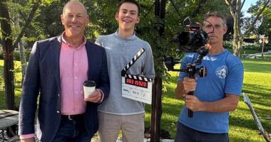 Location Location Location¿s Phil Spencer leaves fans open-mouthed with pic of rarely-seen ¿doppelganger¿ son who towers over him on set of new property show