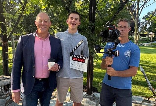 Location Location Location¿s Phil Spencer leaves fans open-mouthed with pic of rarely-seen ¿doppelganger¿ son who towers over him on set of new property show