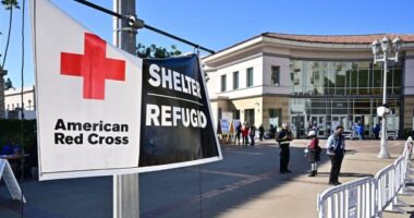 Los Angeles fire victims to be booted from Red Cross shelter to make space for film crews, events