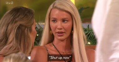 Love Island: All Stars viewers are left divided over Grace Jackson's reaction to Luca Bish kissing bombshell Samie Elishi - as some hail her a 'queen' while others brand her 'rude'