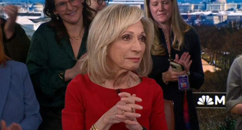 MSNBC’s Andrea Mitchell slammed over tearful final sign-off after 17 years as viewers rage ‘is she always like this?’