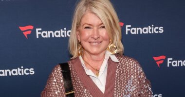 Martha Stewart, 83, makes rare fashion fail at a Super Bowl party