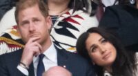 Meghan Markle is 'lowering her status' to make Prince Harry look like a 'hero' with her 'limpet cling' shoulder nuzzles and arm hugs at Invictus Games, body language expert claims