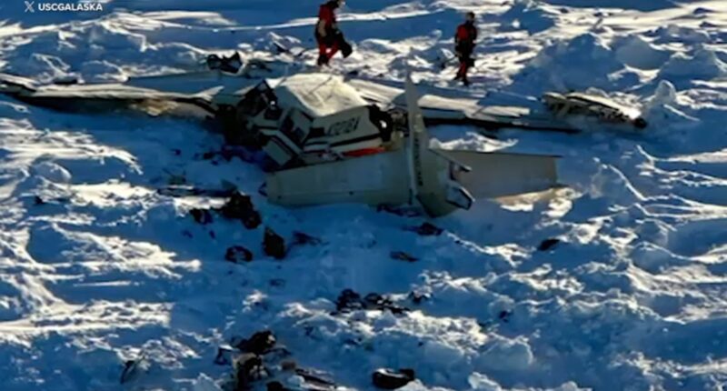 Missing commuter plane on way to Nome found crashed on Alaska sea ice; all 10 aboard dead, authorities say