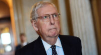 Mitch McConnell, 82, falls down stairs & senators rush to help just weeks after scary tumble left him bloody and bruised