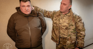 Moment most senior Zelensky traitor is CAUGHT: Anti-terror chief sent vital war info to Putin in major blow to Ukraine