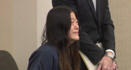 Moment ‘Teacher of the Year’ weeps as she pleads guilty to sexually abusing pupils, 11, & 12, & faces 30 years in prison