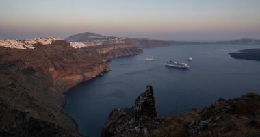 Multiple tremors near Greek island of Santorini shut schools and put residents on edge