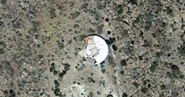 Mysterious UFO-like disc seen in New Mexico on Google Maps sparks investigation