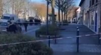 Paris knifeman shot dead as he ‘silently ran at cops with blade in each hand’ days after Mulhouse market terror attack