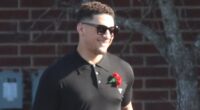 Patrick Mahomes attends grandfather's funeral as Chiefs QB is seen for first time since Super Bowl defeat