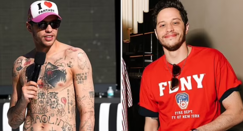 Pete Davidson Unveils Epic Tattoo Removal Results