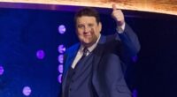 Peter Kay meltdown: Audience members leave 'chaotic' show after comedian kicked out one heckler and aimed Lisa Riley jibe at another before telling 'offensive' jokes